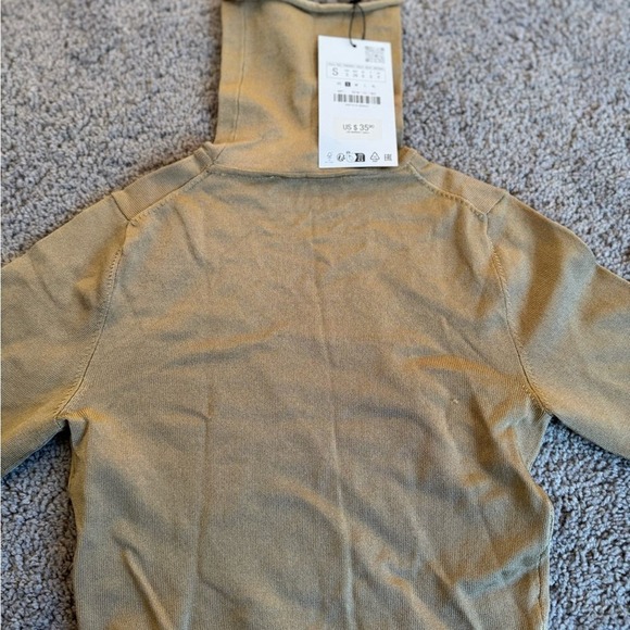 ZARA SHIMMER KNIT SWEATER - SIZE S - BRAND NEW WITH TAG - Picture 5 of 7